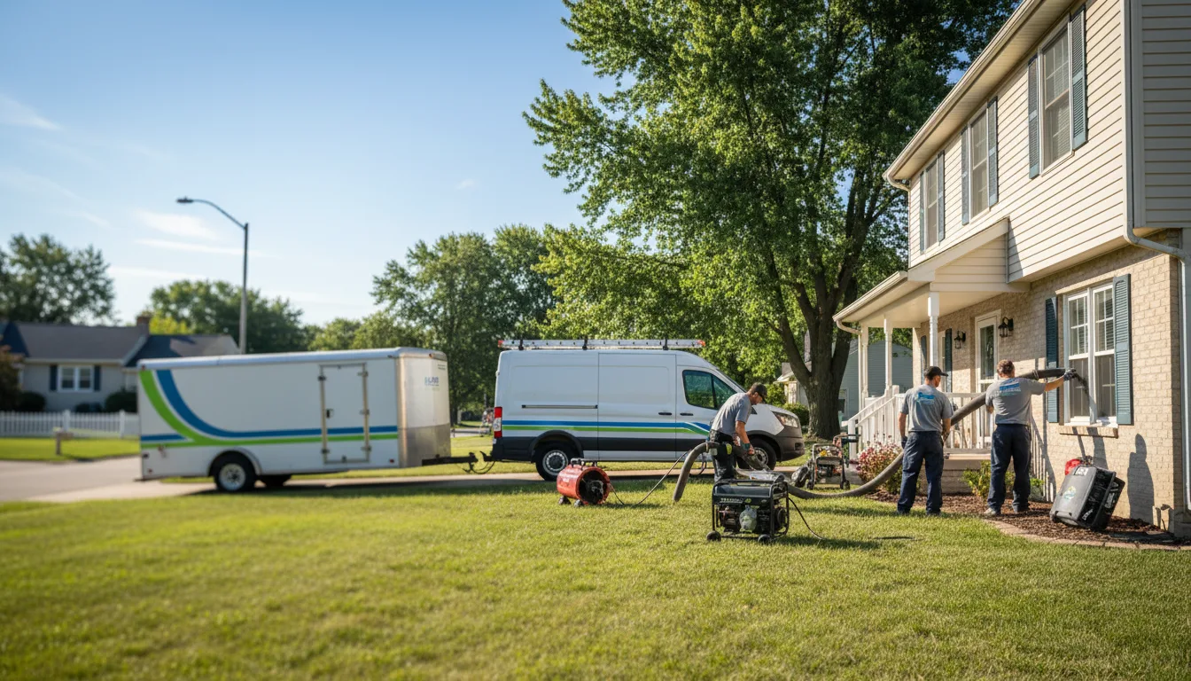 Flooded Basement Restoration And Cleanup With Repair in Petersburg, ND near me